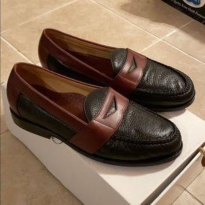 Hand made Italian leather loafers